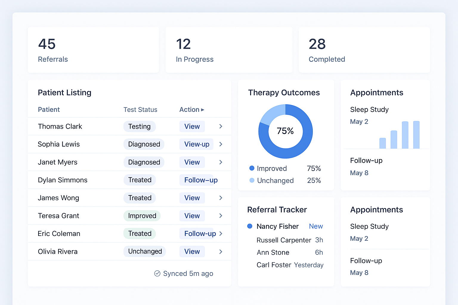 Healthcare provider using SleepEz platform